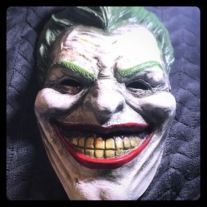 Joker Costume Mask with Suspenders